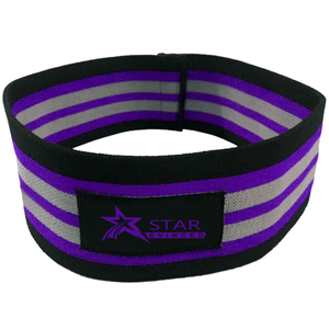Bande de cercle de hanche d'exercice de forme physique personnalisée avec marque de distributeur personnalisée de logo personnalisé bande de résistance de boucle en caoutchouc pour l'entraînement - Product Image 4