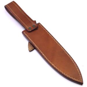 Amazon ขายราคาโรงงานที่ทำด้วยมือที่อุดมไปด้วยข้าวปลอกหนังสำหรับ Fix Blade มีด - Product Image 3