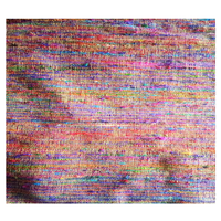 Tissu brocart tissé recyclé coupé en morceaux 100x100cm, écologique, pour ameublement et artisanat pour filles et garçons