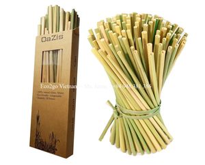 Meilleur vendeur! Pailles d'herbe écologiques et biodégradables | Pailles d'herbe réutilisables | Pailles d'herbe non toxiques naturelles au Vietnam - Product Image 3