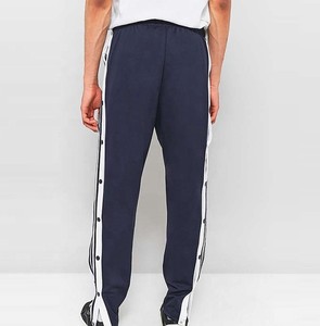 กางเกงยิมผ้าฝ้ายสำหรับผู้ชาย,มีสองกระเป๋าสีน้ำเงินเนวี่บลู - Product Image 4