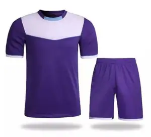 Individuell bedruckte Club Sport uniform Set Sublimation Team Fußball Kits Herren T-Shirts Fußball Trikot tragen