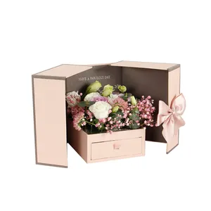 Новый узор, индивидуальный дизайн, упаковочная коробка, сухая Цветочная Подарочная коробка, ящик, подарочная коробка