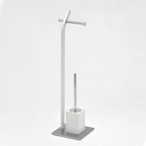 Soporte cromado para cepillo de baño, soporte de lujo - Product Image 1