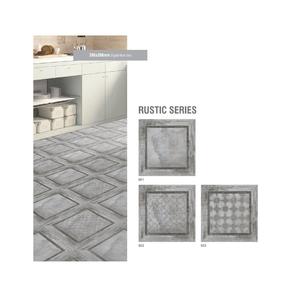 Baldosas de cerámica lisas grises rústicas para uso exterior 40x40cm - Product Image 2