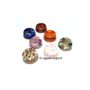 Conjunto de cúpula de chakras de orgón, cristales curativos, piedras de 7 Chakras, a granel - Product Image 2