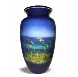 ภาพอ่าวน้ำโลหะผู้ใหญ่เผาศพโกศสไตล์อเมริกัน/ยุโรป - Product Image 1