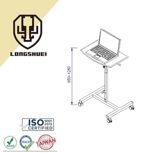 Ghế Ngồi Máy Tính Di Động Xe Lăn Cho Máy Tính Xách Tay Máy Tính Để Bàn Cho Máy Tính Xách Tay Trong Nhà Văn Phòng Xe Đẩy Bệnh Viện Và Giá Đỡ CuộN - Product Image 2