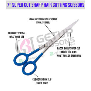 Tijeras profesionales para cortar el pelo, accesorios de peluquería de acero inoxidable, herramientas - Product Image 6