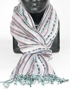 Écharpe d'été et de printemps blanche simple neotc, collection 607 - Product Image 2