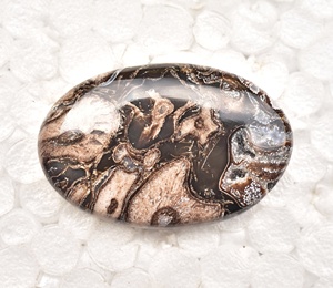 หิน Chalcy Cabochon หินโมราที่มีคุณภาพสูงสำหรับการออกแบบเครื่องประดับหินหลวมลูกปัด Chalcy สำหรับเครื่องประดับอัญมณีหลวม - Product Image 5