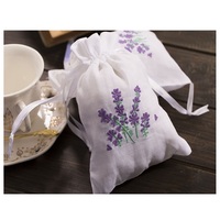 Sachet brodé à la lavande, sacs brodés de haute qualité, offre spéciale