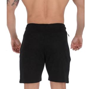 Vêtements en molleton de coton avec poche zippée à taille élastique pour hommes, shorts grande taille du fabricant pakistanais 2024 - Product Image 5