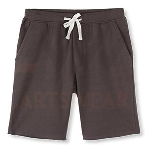 Short de sport avec poche latérale pour hommes, short unisexe, 2022 coton, vêtement de fitness, haute qualité, vente en gros, logo personnalisé, 100% - Product Image 1