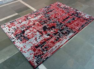 พรมขนสัตว์ผูกปมมือหรูหราทำด้วยมือล้วนๆสำหรับห้องนอนสมัยใหม่ห้องนั่งเล่นหรือโรงแรม - Product Image 6