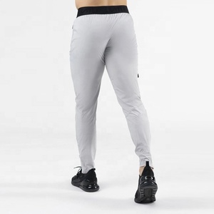 Pantalon de jogging d'hiver personnalisé pour homme, coupe régulière, pour musculation et course, avec poches zippées sans couture, en velours côtelé - Product Image 2