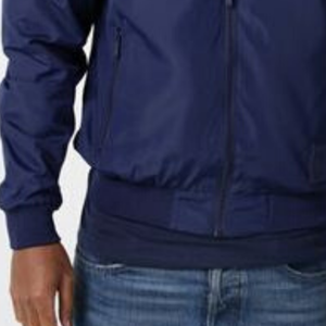 Chaqueta bomber de nailon con logotipo personalizado impermeable para hombre - Product Image 3