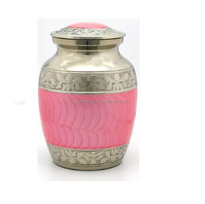 Urnas de cremación de mascotas de diseño clásico, urnas de Metal de alta calidad para cenizas, venta al por mayor - Product Image 1