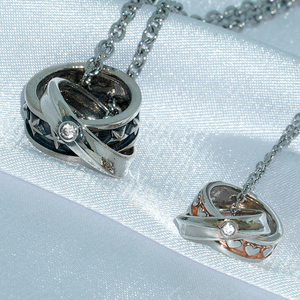 Fabriqué à Taiwan Tendance Étoile Collier Pour Hommes - Product Image 3