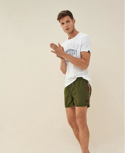 ออกกำลังกายผ้าฝ้าย100% เทอร์รี่กางเกงขาสั้นออกกำลังกายของผู้ชายกางเกงขาสั้นเล่นกีฬาผ้าเทอร์รี่ออกแบบโลโก้ได้ตามต้องการ - Product Image 2