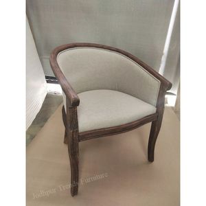 เก้าอี้ที่วางแขนทำจากไม้,เก้าอี้โรงแรมหรูเก้าอี้รับประทานอาหารทำจากผ้าไม้สำหรับคาเฟ่ร้านอาหารมีสีสัน - Product Image 6