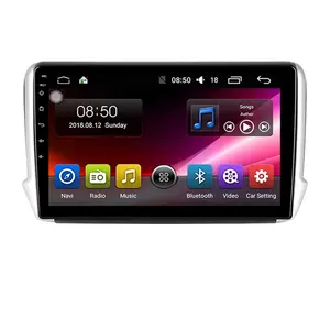 Sunshine Fly 7 Pouces Android 8.0 Quad Core 1024 * 600 Ecran Tactile  Capacitif 2 DIN DVD Navi Autoradio GPS stéréo pour Peugeot 407 2004-2010  Lecteur