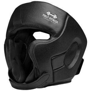 Protectores de cabeza de alta calidad, Protector de cabeza de boxeo, protección facial, equipo de cabeza Unisex de cuero genuino - Product Image 1