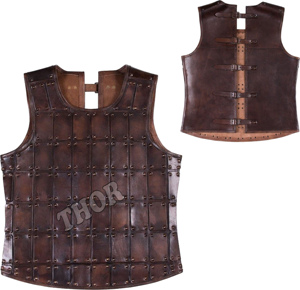 Chaqueta de Armadura Medieval de Cuero, Placa Muscular, Estilo Romano, Cuiras Usable - Product Image 3