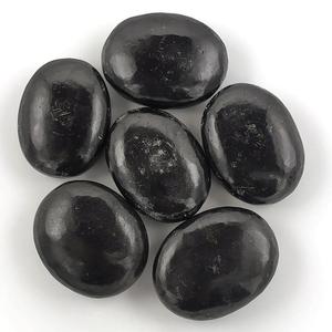 Turmalina negra genuina pulida piedra de Palma roca curativa protectora para equilibrio emocional amor propio energía Feng Shui decoración del hogar - Product Image 4