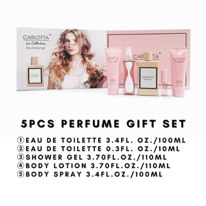 Guangzhou Factory Zuofun New Design Women 5pcs Floral Scent Eau De Toilette <strong>Body</strong> <strong>Spray</strong> Perfume Gift <strong>Set</strong> - Product Image 2