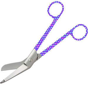 Ciseaux à pansement Lister en acier inoxydable de haute qualité de 5.5 pouces Instrument chirurgical manuel écologique pour les infirmières paramédicales EMT - Product Image 5