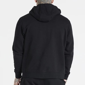 2022 personalizado impreso peso pesado 100% algodón pulóver Sudadera con capucha para hombres Logotipo de gran tamaño a prueba de viento forrado gimnasio deporte a prueba de viento hombres - Product Image 4