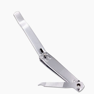 Juego de cortaúñas de punta, cortaúñas de Color plateado, sin manchas, de acero, la marca más afilada, venta al por mayor - Product Image 4