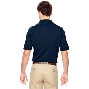 เสื้อยืดลำลองผู้ชายสีพื้นผ้าคอตตอน 100% แห้งเร็ว ผ้าเจอร์ซีย์ แขนสั้น ไซส์ XL ลายโลโก้พิมพ์ด้านหน้า - Product Image 4