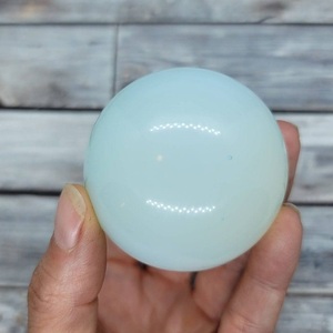 Bola de esfera de cristal de opalita pulida hecha a mano estilo Feng Shui ágata piedra preciosa ópalo selenita para decoración del hogar curación - Product Image 2