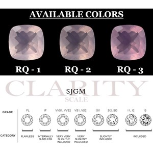 10X14mm poire coupe naturelle QUARTZ ROSE prix de gros usine pierre précieuse en vrac à facettes de haute qualité | QUARTZ ROSE NATUREL | - Product Image 2