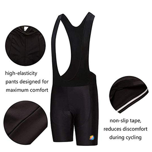 Conjunto de Jersey y Culotte de Ciclismo Personalizado, Unisex, Reversible, Sin Costuras, Cortavientos, Tallas Grandes - Product Image 5