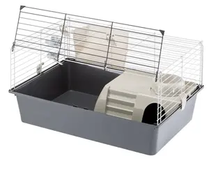 Cage for Guinea Pigs CAVIE 15 made of Plastic, Accessories included