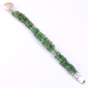 Natural Emerald <b>Bracelet</b> Wholesaler Gemstone Jewelry Making Per Carat Amazing Quality <b>Stone</b> Beads - Product Image 2