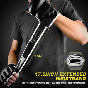 Customizable MMA Mixed <b>Martial</b> <b>Arts</b> Half Finger <b>Boxing</b> <b>Gloves</b> for Training Sparring <b>and</b> Fitness Workouts - Product Image 5