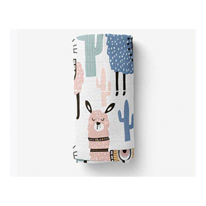 Private Label 100% Organic Cotton Muslin Swaddle <b>Blanket</b> - Product Image 1