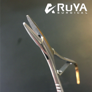 Instrumentos dentales de operaciones quirúrgicas, soporte de aguja de acero inoxidable, pinzas estándar de 14cm, certificado CE ISO - Product Image 5