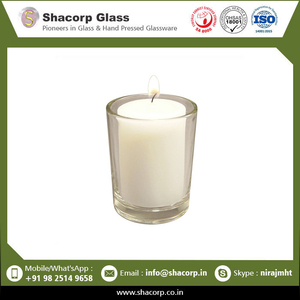 Vela de vidrio para uso en bodas y fiestas en casa de alta calidad a precio mayorista - Product Image 5