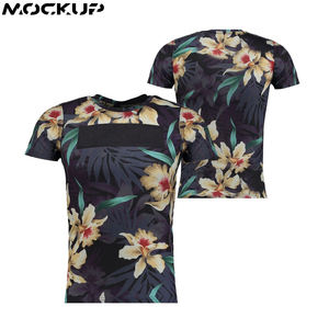 T-shirt personnalisé en sublimation, tissu polyester, t-shirts vierges pour impression par sublimation, pour presse à chaud, vente en gros - Product Image 4
