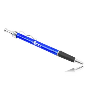 Хит продаж, выдвижная пластиковая шариковая ручка карманного размера, рекламная шариковая ручка с пользовательским логотипом