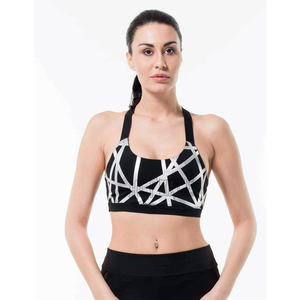 Sujetador deportivo sin costuras de alto soporte para mujer, gimnasio acolchado sin costuras, entrenamiento de alto impacto, Fitness, Yoga, Sujetador deportivo de talla grande - Product Image 5