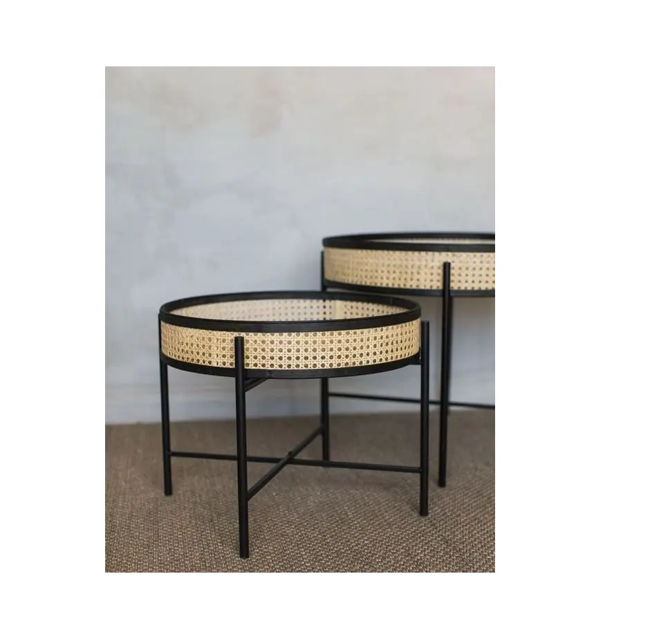 정원 디자인 커피 테이블 홈 장식 여러 장소 디자인 사이드 테이블 최고의 마무리 수제 장식 테이블