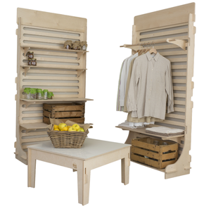 Personalizzabile Design italiano in legno e ad incastro scrivania e tavolo da lavoro per la ricezione di Home Office - Product Image 3