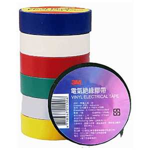 Cinta de vinilo eléctrica, PVC, 3M, 21-Be, azul, 0,13mm x 19mm x 18m - Product Image 3