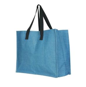 Bolsa de yute reutilizable para compras, bolso de yute ecológico, plegable, personalizado, reciclable, de tela Natural, espaciosa, de buena capacidad, gran oferta - Product Image 6